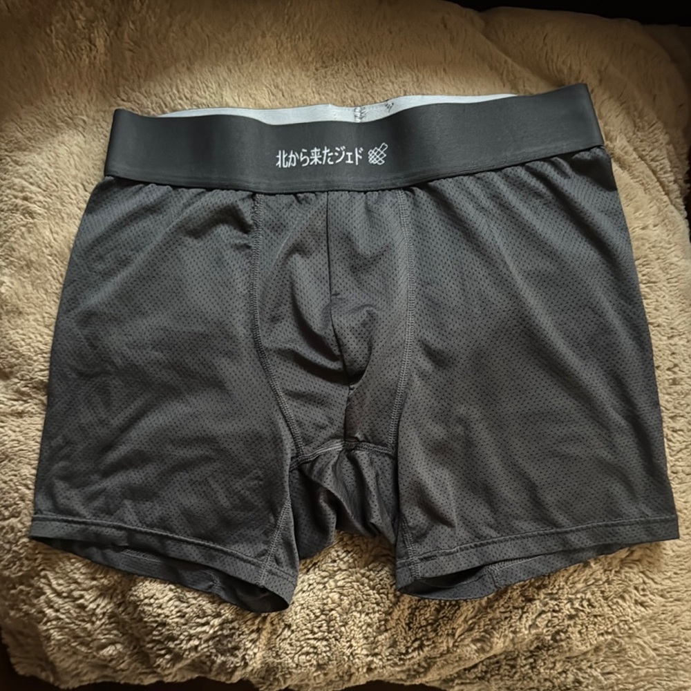 Men's JedNorth Gray Mesh Boxer Briefs size SMALL (28-30)